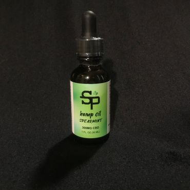 Spearmint CBD Tincture made by The Spiffy Piff 