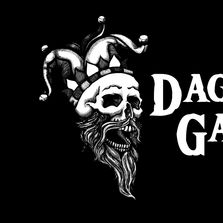 DAG Games logo, game design and publication, wargame terrain and accessories.