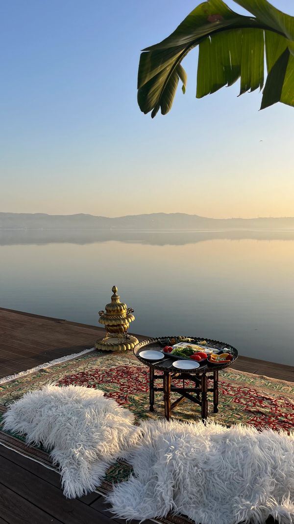 göle sıfır kahvaltı, iskelede kahvaltı, iskele, göl, kahvaltı, sapanca, sakarya