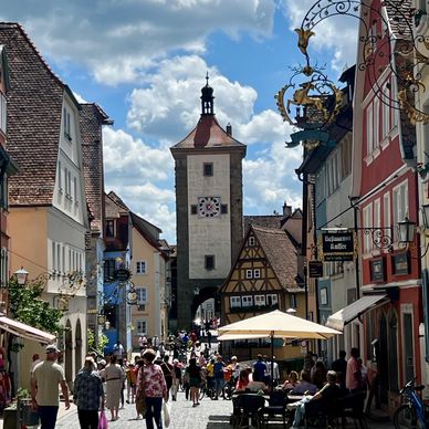Rothenburg tour in Germany