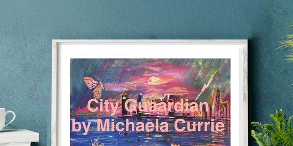 City Guardian by Michaela Currie Eccentric-Artist