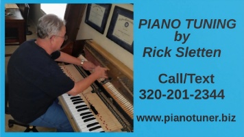 Expert Factory Trained Piano Tuner
Rick Sletten