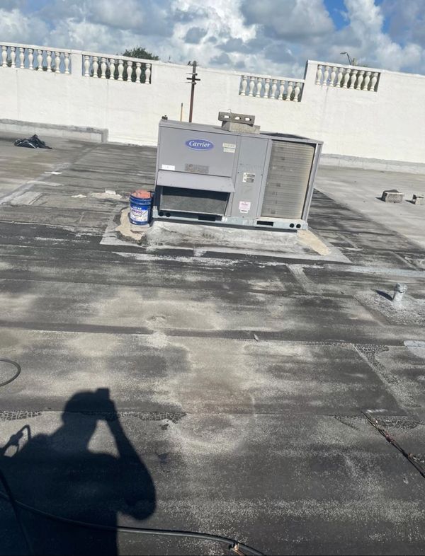 Individual unit in commercial building. Had 10+ leaks!