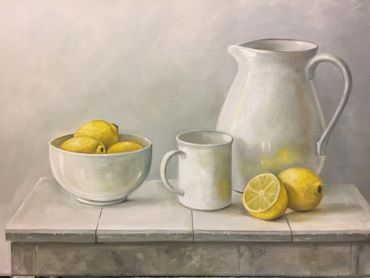 Oil on Canvas 20 x16
Still Life