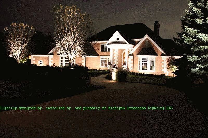 Outdoor Lighting Michigan Landscape Lighting LLC