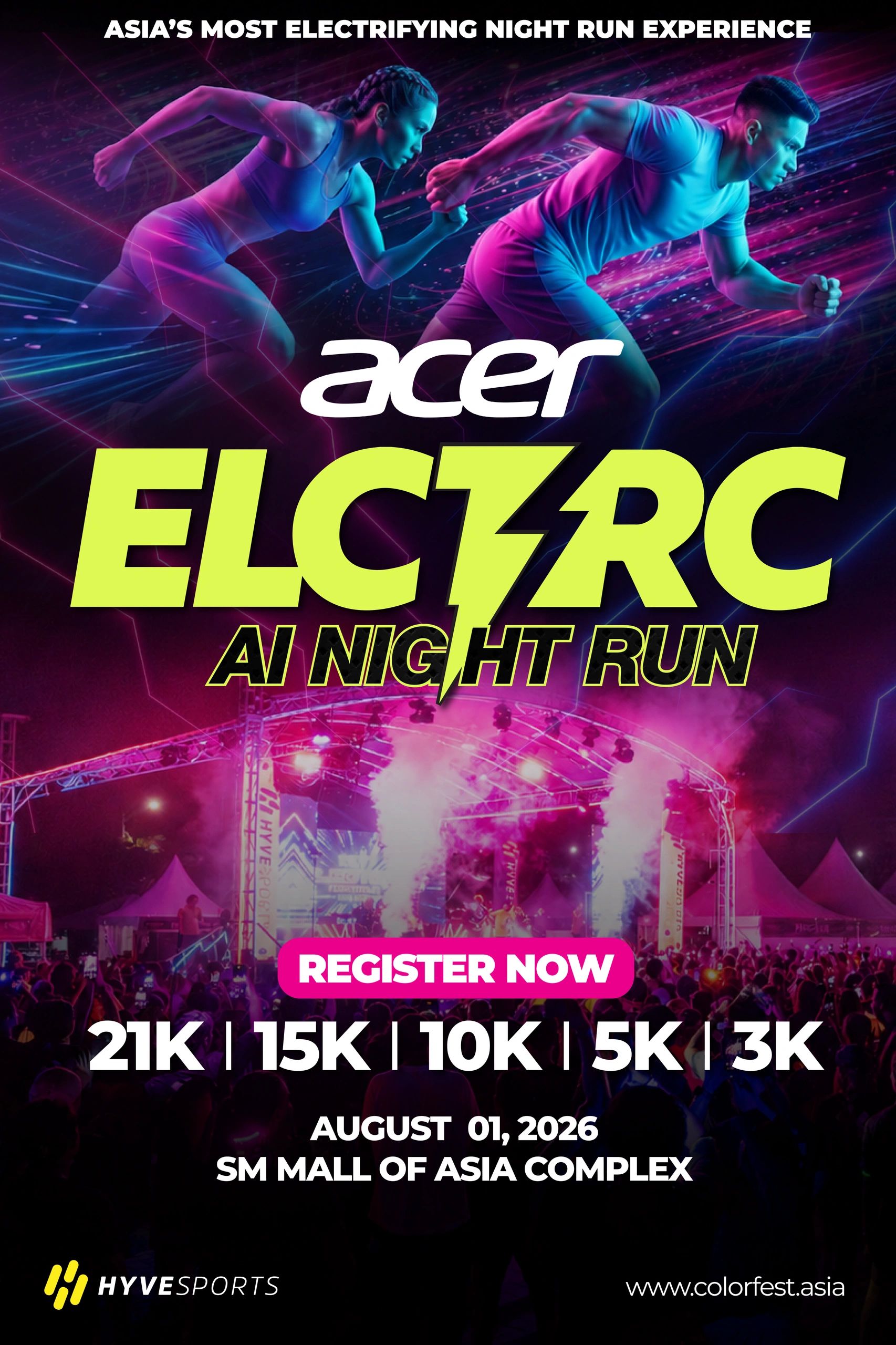 Colorfest Electric Night Run 2026