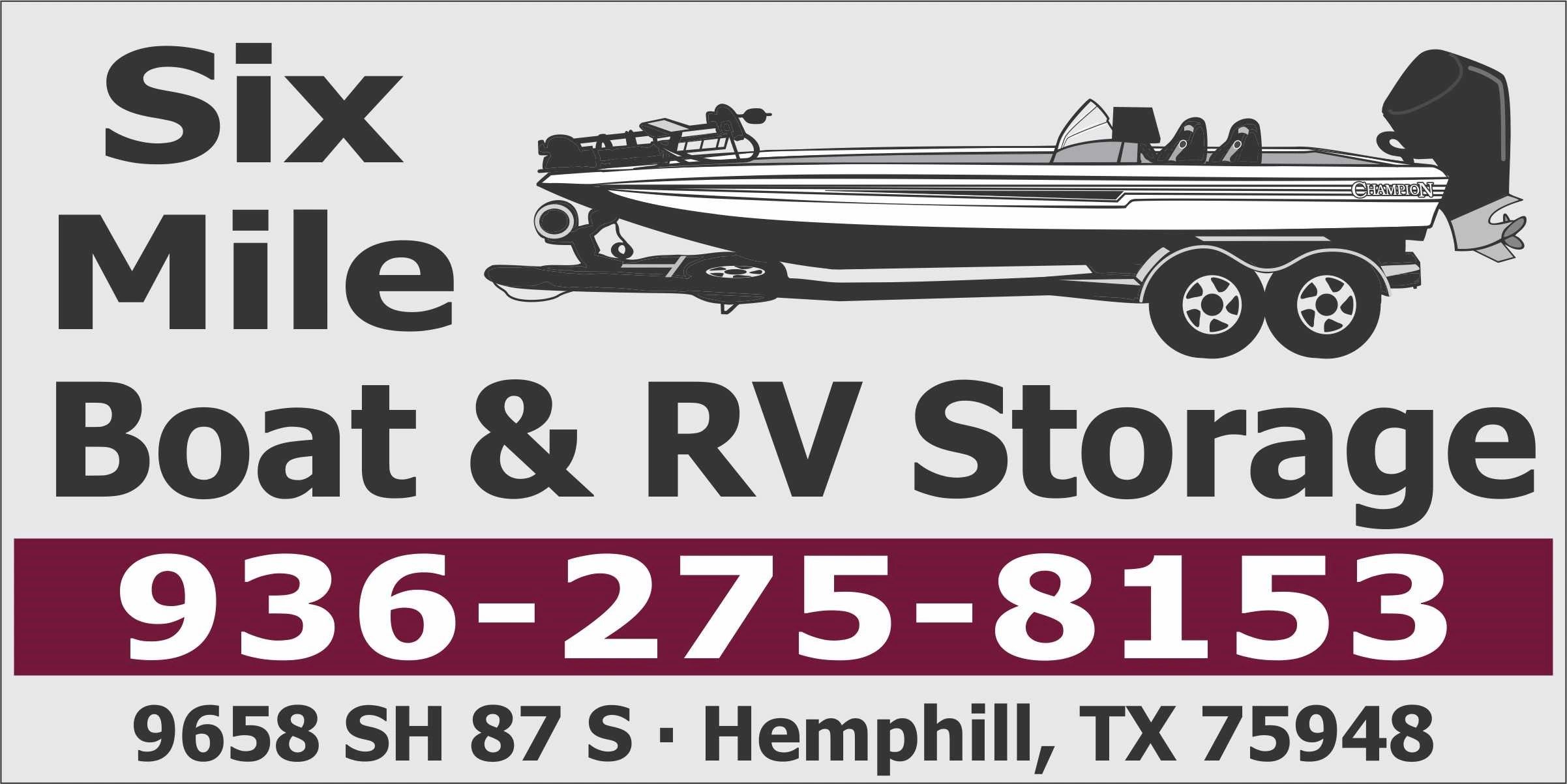 Six Mile Boat & RV Storage