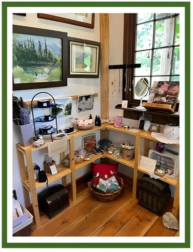 Inside Montana Blends gift shop