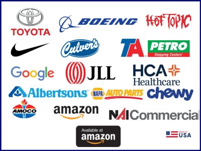 Collage of various popular brand logos.