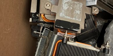 Copper aluminum heat sink