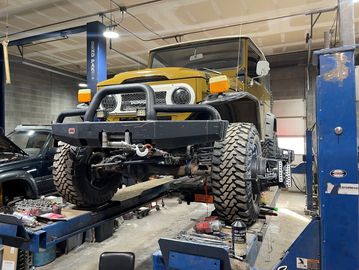 FJ40 Land Cruiser suspension lift Kamas Utah