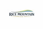 Logo of Rice Mountain LLC with a stylized mountain graphic.