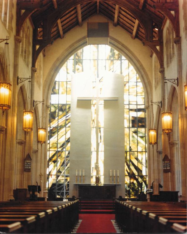 St. Thomas the Apostle (Episcopal), Hollywood, CA;  interior renovation by Rhett Judice