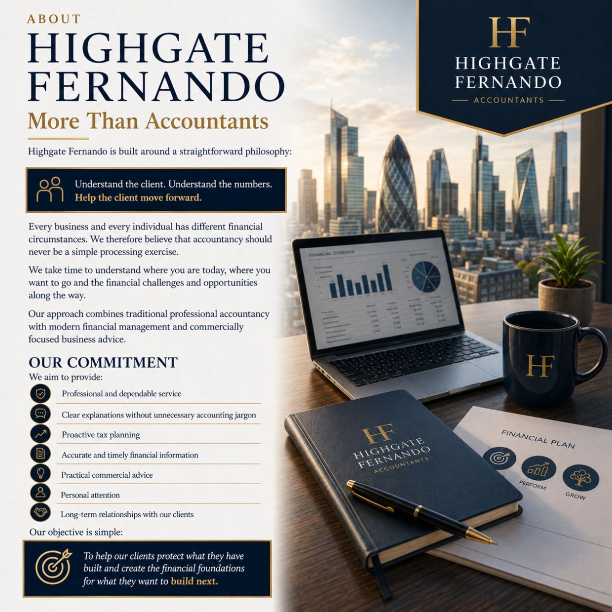 Highgate Fernando accountants offering personalized financial guidance and planning.