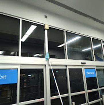 Window cleaning for a global retailer.