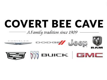 Covert Bee Cave logo with car brand logos and family tradition since 1909.