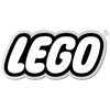 LEGO logo with bold white letters and yellow-black outline.