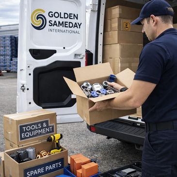 Business and commercial goods same day courier delivery 