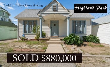 Charming Highland Park home sold for $880,000 in just 7 days over asking price.