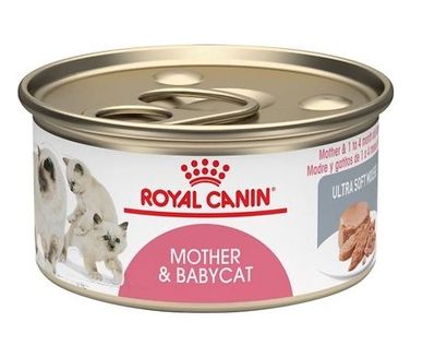 Royal Canin Mother & Babycat Ultra-Soft Mousse Canned Food for New Kittens, Nursing & Pregnant Mothe