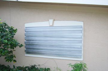 aluminum hurricane shutters