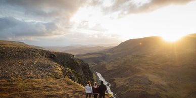 Hikers are enjoying the additional hours of daylight. Picture from visiticeland.com