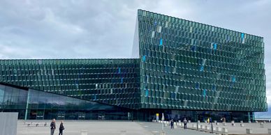 Harpa Concert Hall and Conference Center. Reykjavik, Iceland