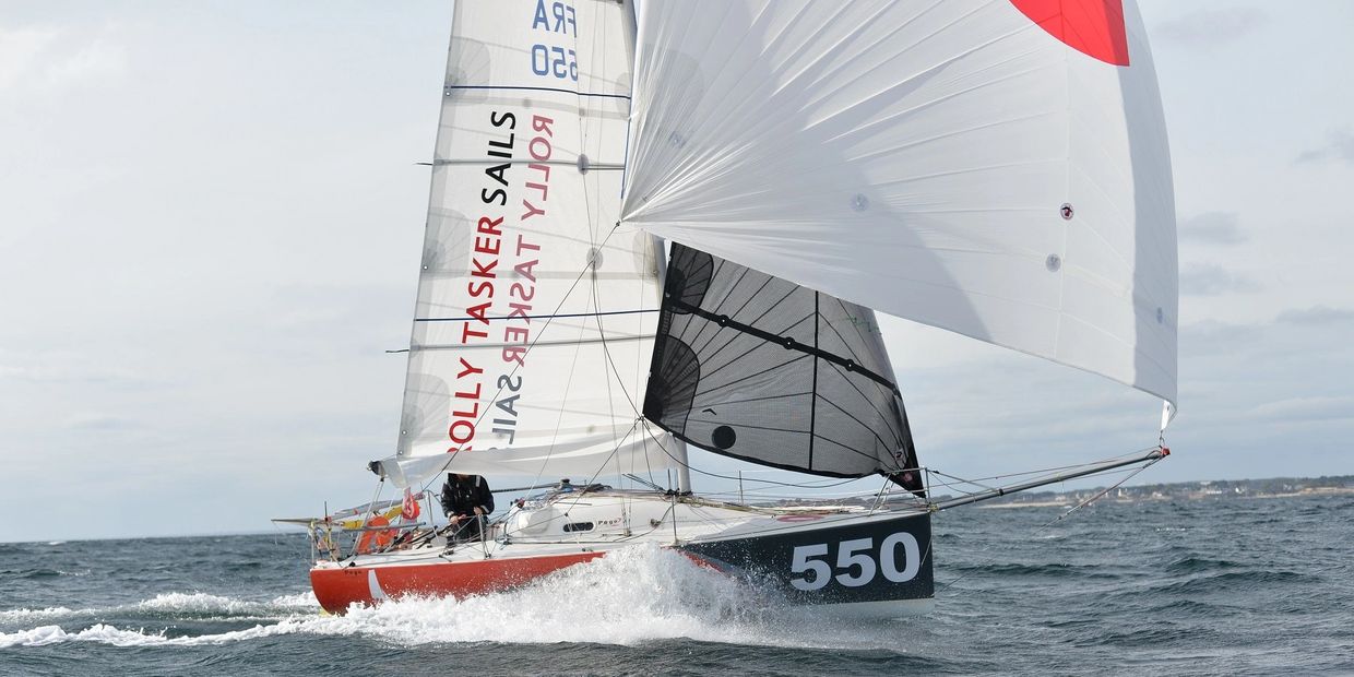 Sailboat in ocean