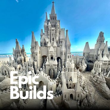 Epic Scotty Dodson sandcastle at sandcastle days South Padre Island Texas 2025
