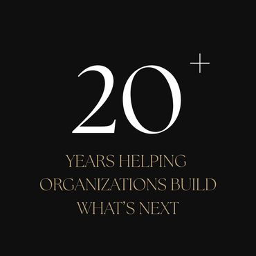 Celebrating 20+ years of helping organizations build their future.