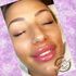 Beautiful lady with lip filler