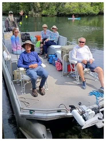 Comfortable, stable seating for guests who want a relaxed and enjoyable time on the water.