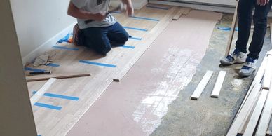 Preparing a Subfloor for Hardwood, Preparing a Subfloor for Vinyl, Preparing a Subfloor for Laminate