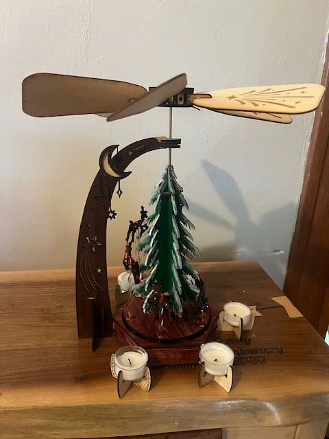 Reindeer German Christmas Pyramid