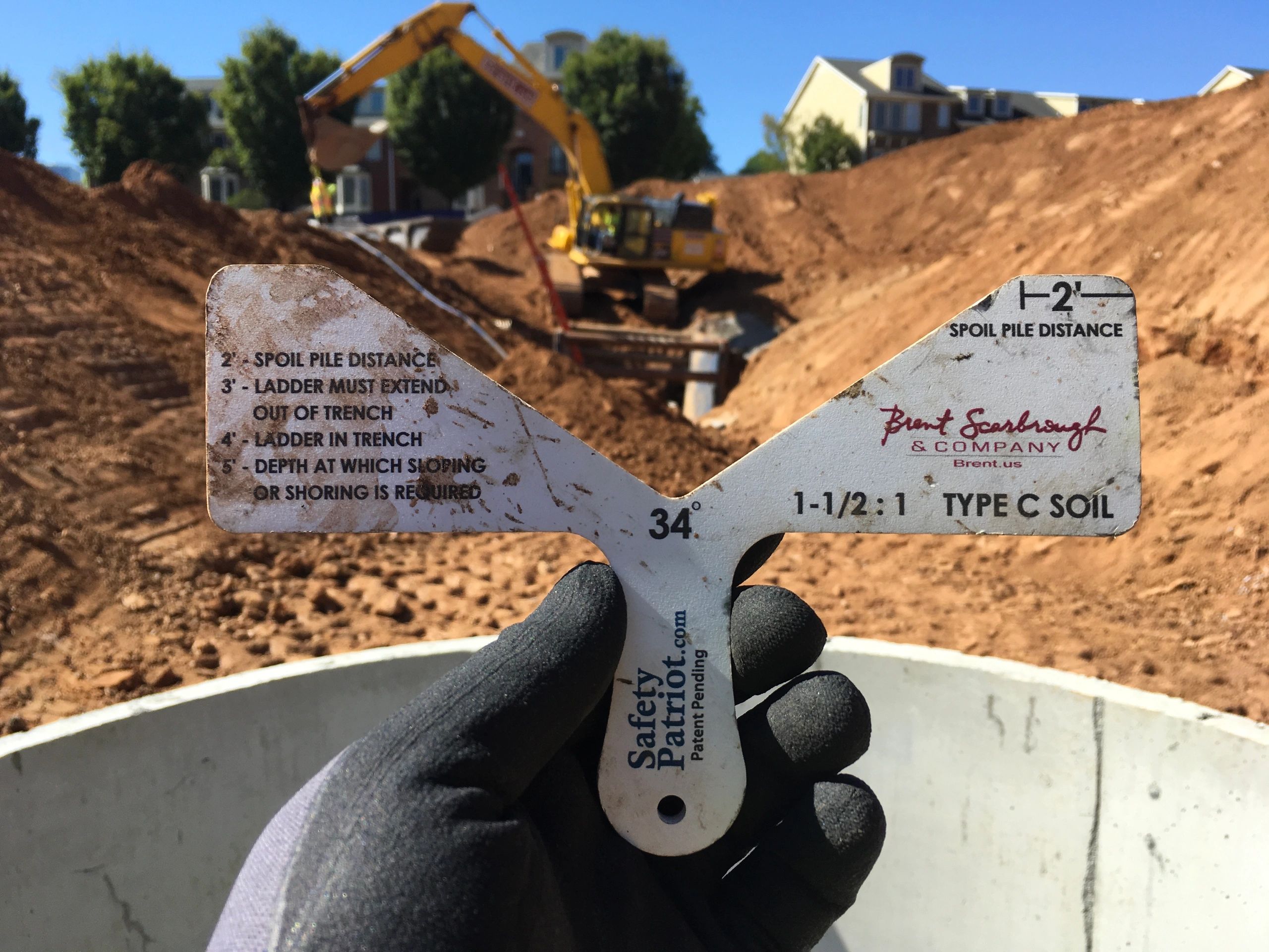 Trench Slope Tool - Safety Patriot