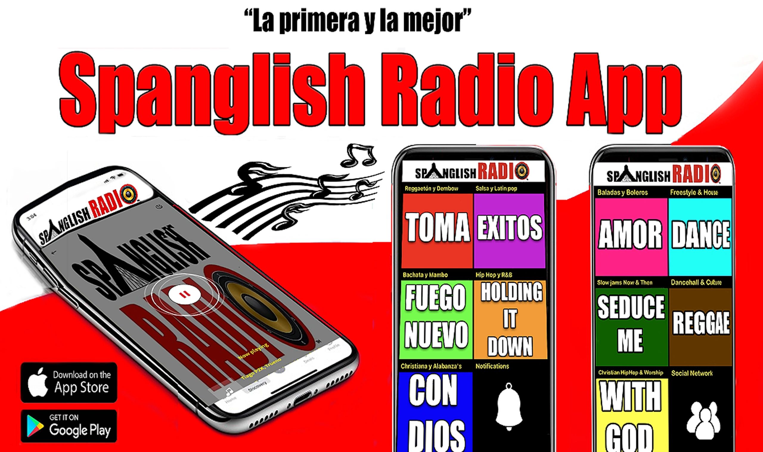 Spanglish Radio - Online Radio, Entertaiment, Radio Station