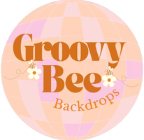 Groovy Bee Backdrops