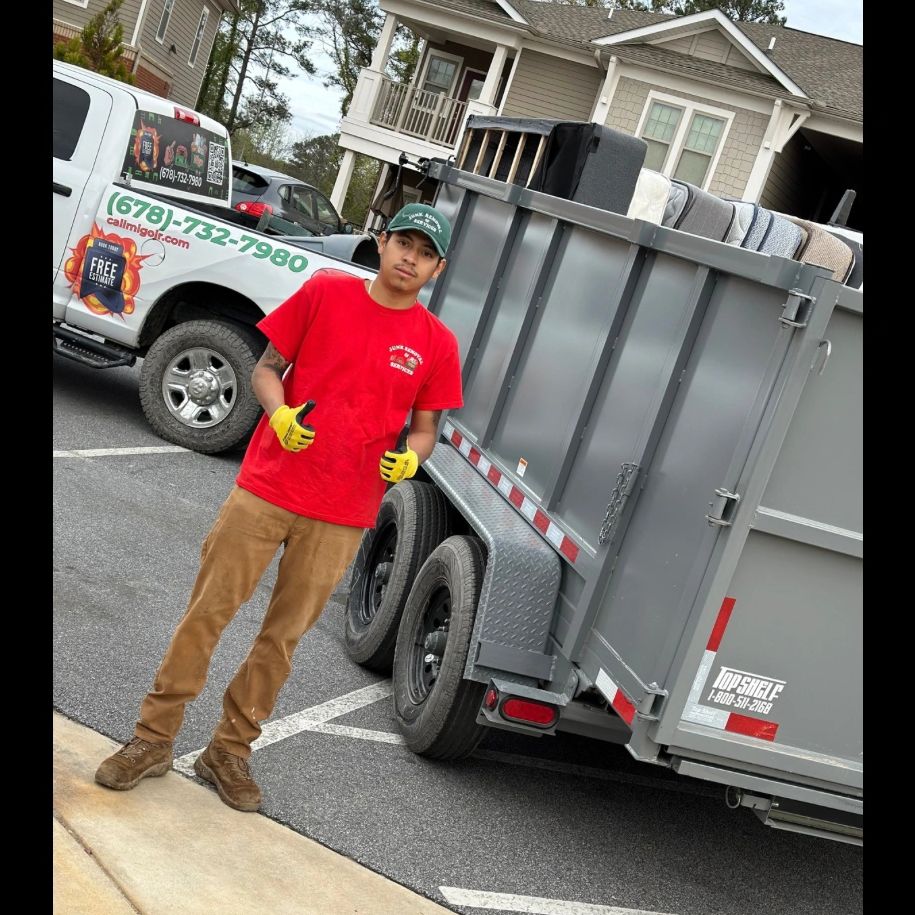 Migo posted with our 15yd dumpster 