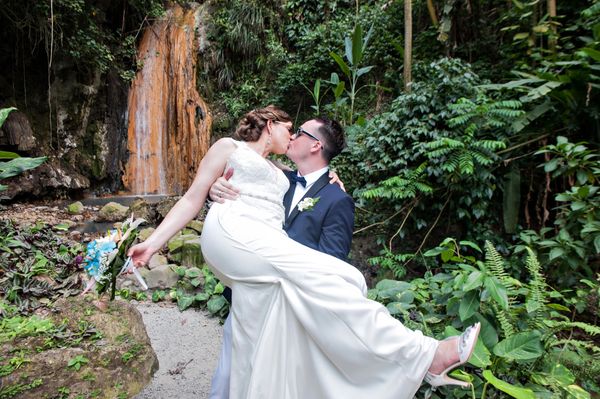 Waterfall weddings, Piton backdrop, Private beach, Private villas etc...