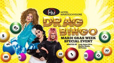 Sunshine Coast Drag Bingo
Miss Lady Saint Diva