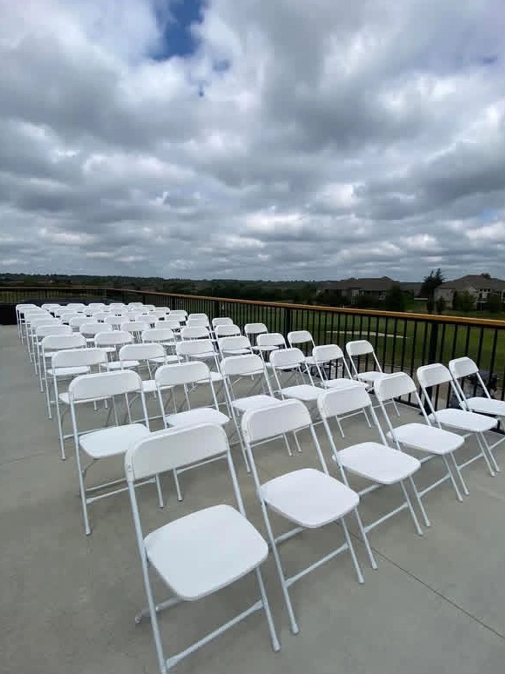 White Folding Chairs - $2 Chair per day