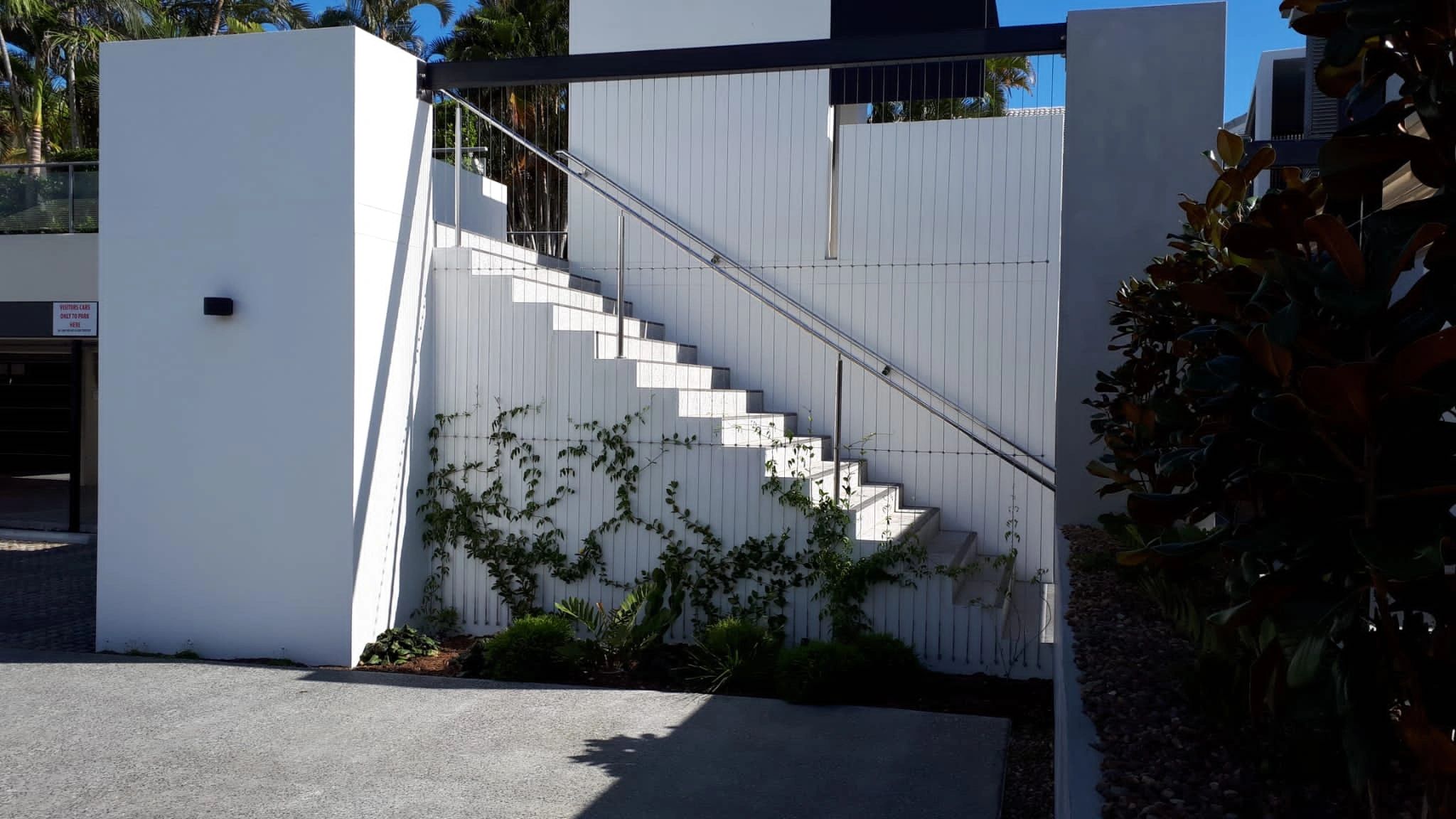 Stainless Steel wire Garden Trellis in Noosa Heads