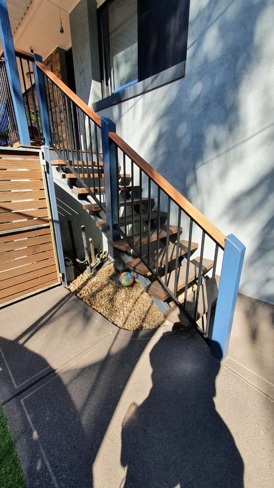 Aluminium insert balustrade in Salisbury