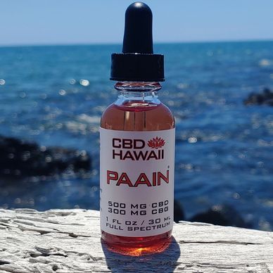 PAAIN CBD Hawaii holistic blend full spectrum terpene for pain