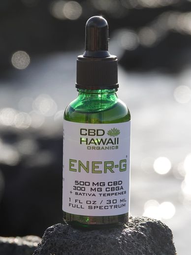 ener-g CBD HAWAII energy holistic blend full spectrum with sativa terpenes 