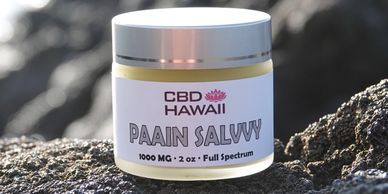 PAINN salvvy CBD Hawaii holistic blend full spectrum salve for pain