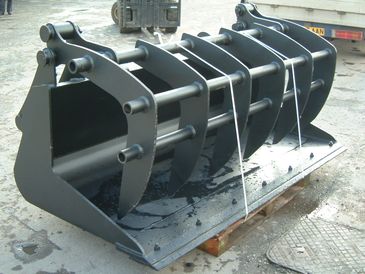 Abiljo industrial scrap grapple for telehandlers 