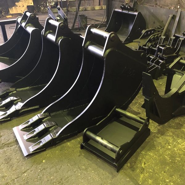 Abiljo nordic scandy style buckets for tilt rotators