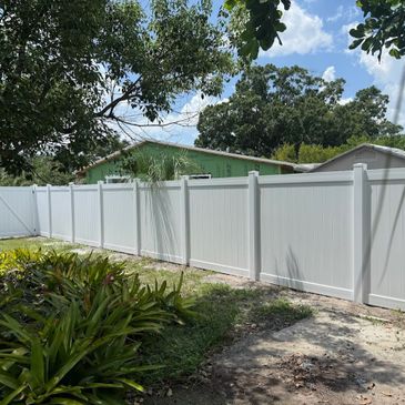 New Vinyl Fence Cost Pasco County
