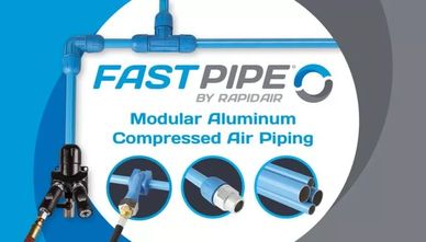 Representative and Installation of Compressed Air Piping